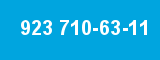 923 710-63-11 923 710-63-11